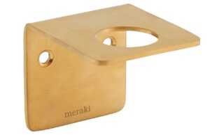 Zlatý kovový nástěnný držák Meraki Supply 5