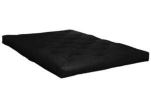 Středně tvrdá černá futonová matrace Karup Design Comfort 180 x 200 cm