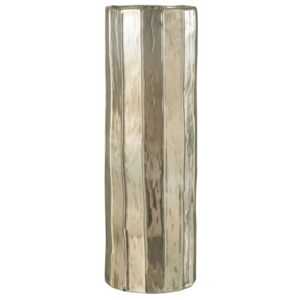 Stříbrná keramická váza J-line Agelisa 60 cm