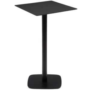 Černý barový stůl Kave Home Dina 60 x 60 cm