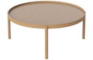 Bolia Dubový nízký konferenční stolek Tab 90 cm