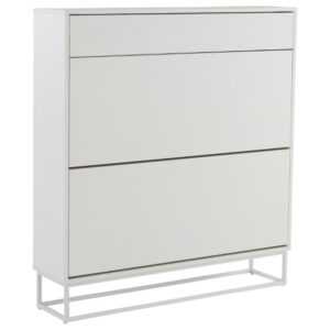 Jotex Bílý lakovaný botník LYCKEBY 100 x 25 cm